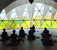 yoga session